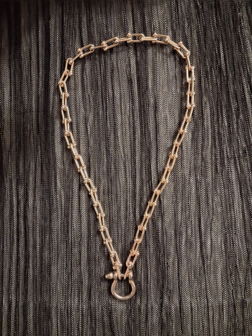 Chain Necklace with Toggle Clasp